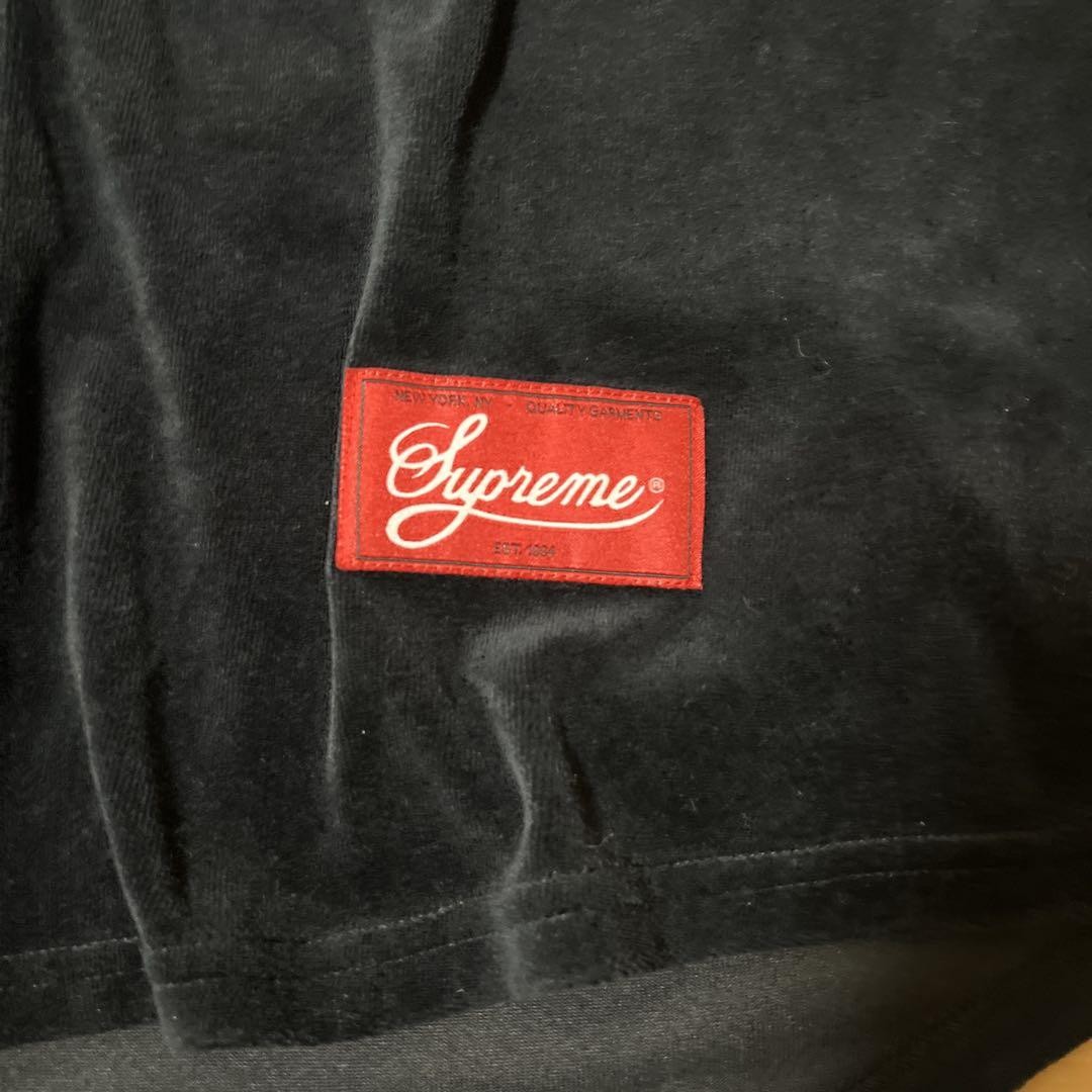 Supreme 20AW Velour Baseball Jersey L | eBay