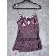 Victoria's Secret Lace Babydoll Lingerie Cami Top - Size M - New with Tags