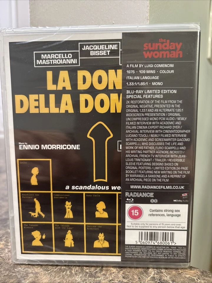 The Sunday Woman (1975) Radiance Films Limited Edition Blu-ray OOP - Image 2 of 2