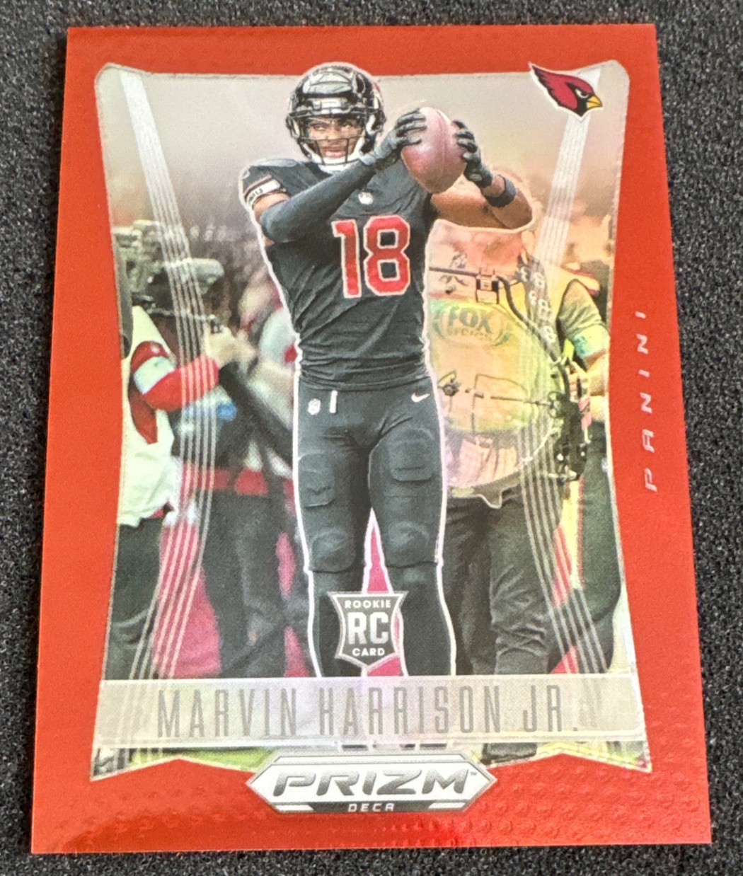 2024 Prizm Deca Marvin Harrison Jr Red Prizm /199 RC Cardinals Rookie 📈 🔥 #7