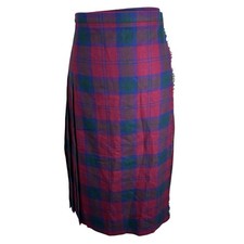 Vintage Scottish Kilt 100 Wool Jedburgh Kiltmakers Scotland Size Medium M