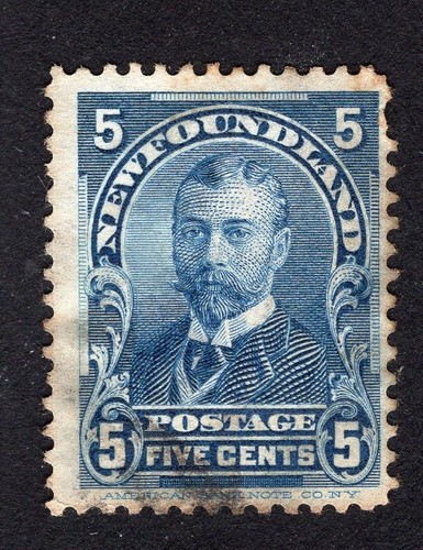 Francobollo Canada 1897 SG#90 Terranova usato