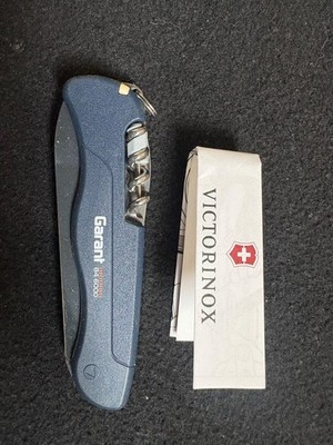 Victorinox GARANT NOMAD Blue Unique 111mm with PEN Orange SWISS ARMY KNIFE NIB