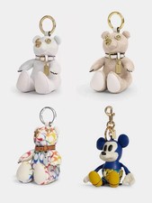 NWT COACH leather BEAR Bag Charm CZ195/rainbow bear CJ953