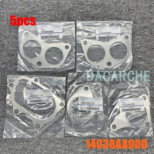 New 1 Set 5pcs Exhaust Manifold Gasket Kit Up Down Pipe Turbo For Wrx Sti Xt Gt New 1 Set 5pcs Exhaust Manifold Gasket Kit Up Down Pipe Turbo For Wrx Sti Xt Gt