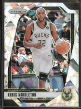 2024-25 Panini Prizm #153 Khris Middleton Prizms Ice
