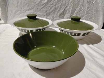 Johnson Bros Ironstone Snowhite 2x Gemüseschale mit Deckel & Servierschale Sorrent