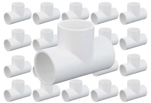 3/4 Tee SXSXS PVC SCHEDULE 40 PVC Fittings (20 Pack)