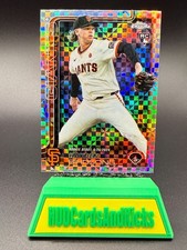 2025 Topps Chrome Update Series - Rookie Debut Hayden Birdsong X-Fractor (RC)