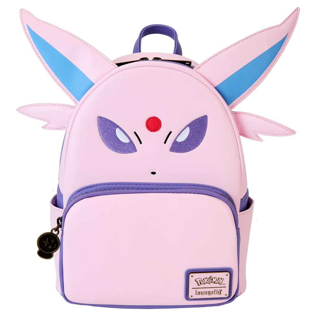 Loungefly Pokemon 3D Pink Espeon Mini Faux Leather Backpack 