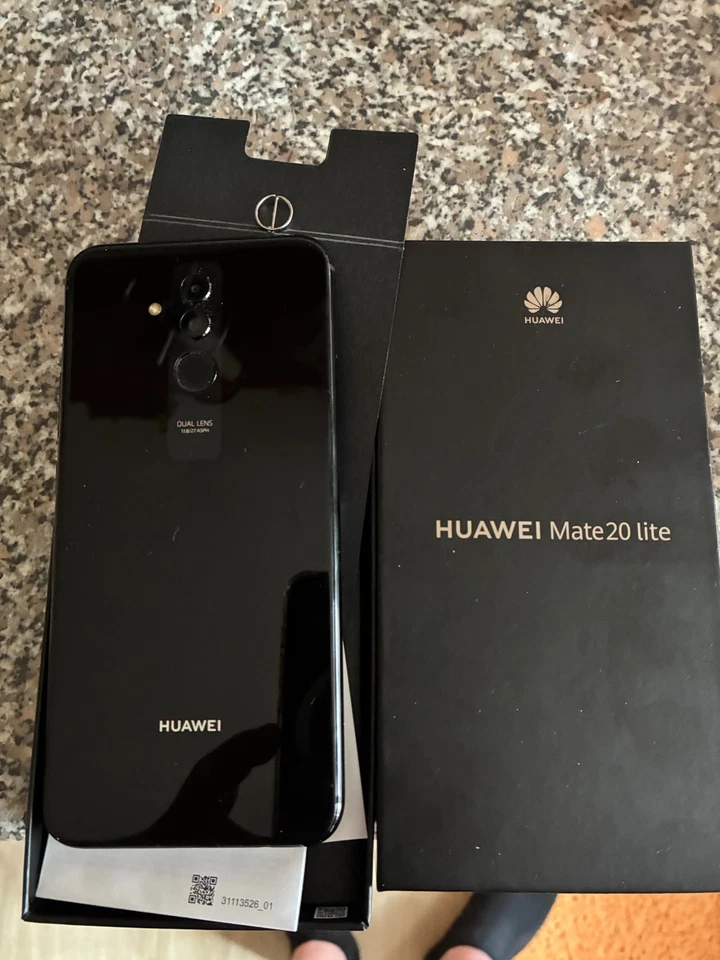 Huawei Mate 20 Lite - 64 GB - Schwarz (Ohne Simlock) (Dual-SIM) - Bild 2 von 2
