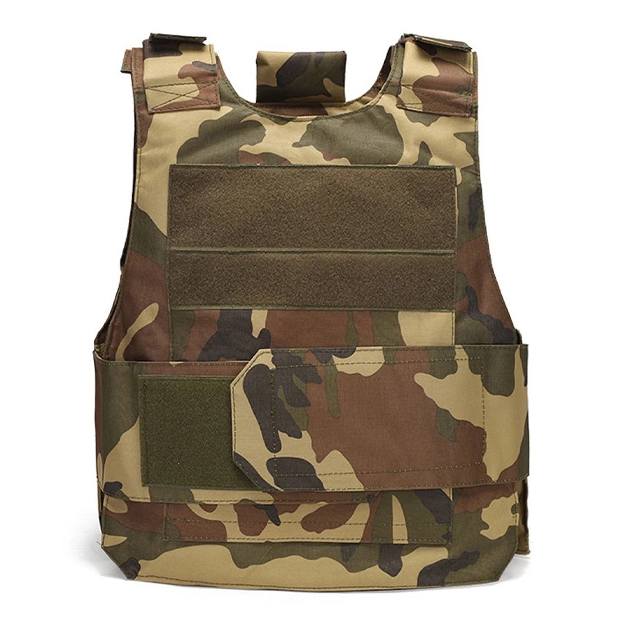 Body Bulletproof Vest Front Back Plates Armor Tactical Jacket Guard ...