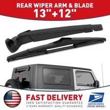 Rear Wiper Blade Arm Set For Jeep Wrangler (2007-2017) JK Wrangler # 68002490AB
