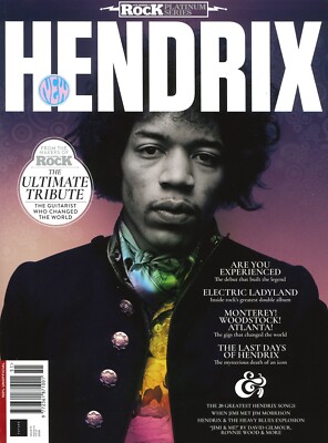 Classic Rock Platinum Series Magazine, Jimi Hendrix, Tribute, Guitarist, Music