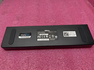Genuine Dell D3000 DisplayLink SuperSpeed USB 3.0 Docking Station