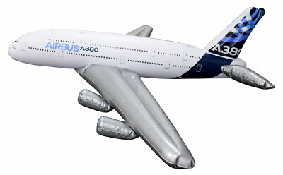 Airbus A380 zum aufblasen 1,40m breit 1,15m lang aufblasbar Dekoration AB002
