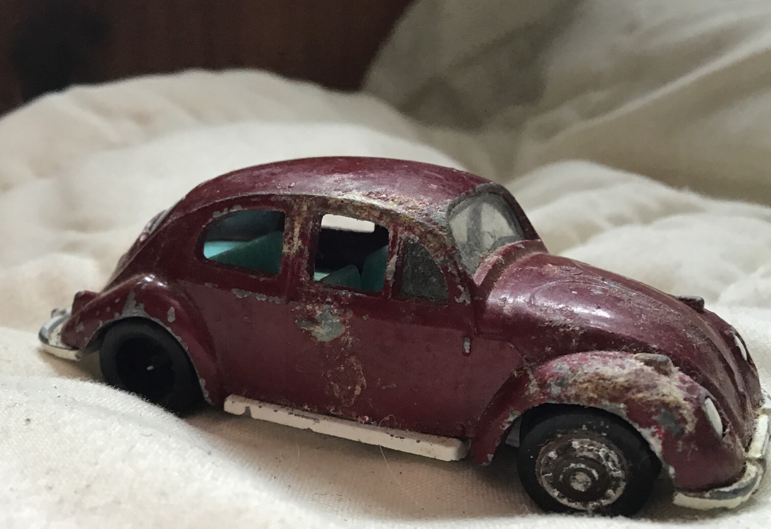 Playart Volkswagen VW Beetle Bug made in Hong Kong vintage rare Dark