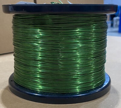 26 AWG SPN Single Soderon Magnet Wire Solderable Copper Green Magnet Wire