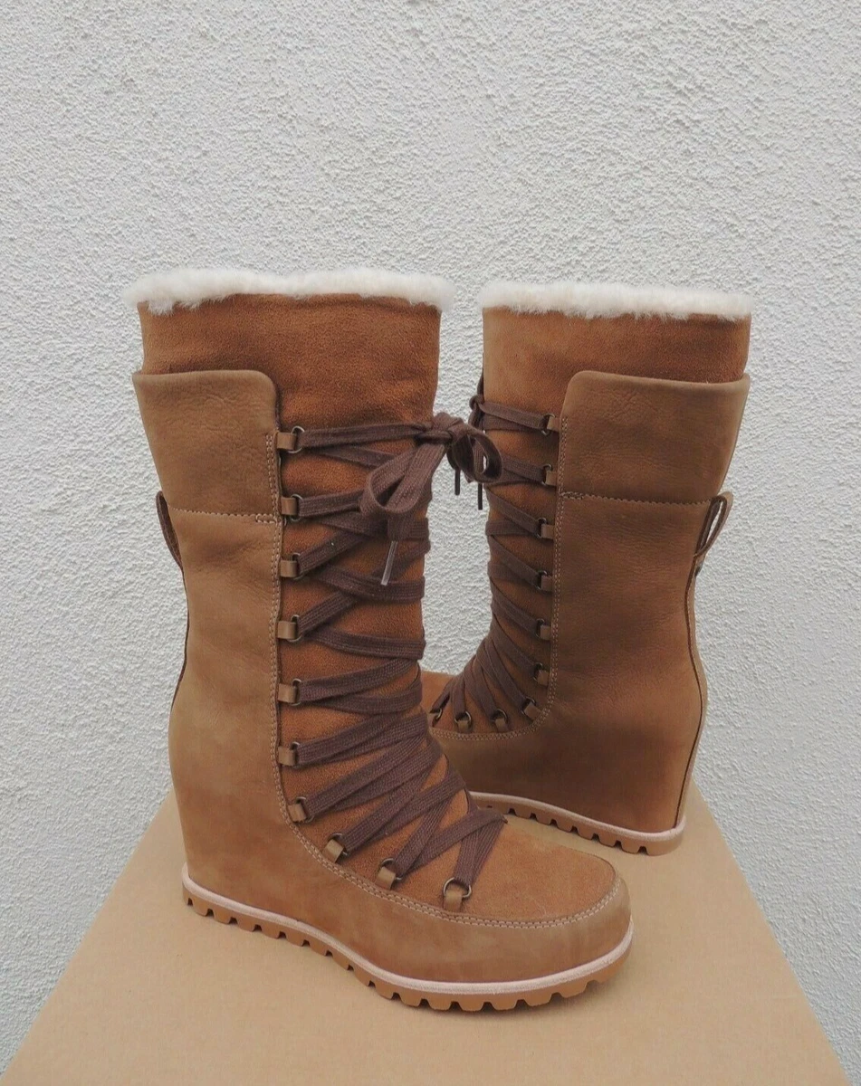Ugg mason top wedge winter boot