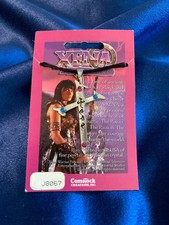 TRES RARE collier Comstock Creations étain et cristaux autrichiens Xena X