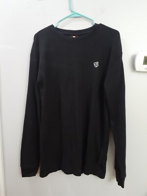 90s Southpole South Pole Black Thermal Shirt XL 82628 Long Sleeve