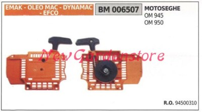 Starting EMAK Chainsaw Engine OM 945 950 006507