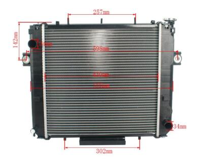Radiator 16410-13000-71 for Toyota Forklift 5FG10~18 4Y 5K 4P