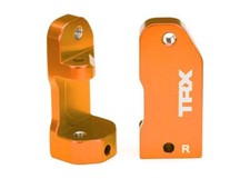 Traxxas Aluminum 30  Caster Blocks Orange  2 TRA3632T