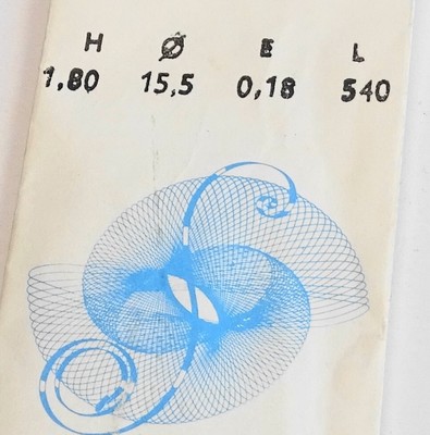Ressort De Barillet Pour Montre Felsa 400 - 465 – Pièce Détachée Neuve