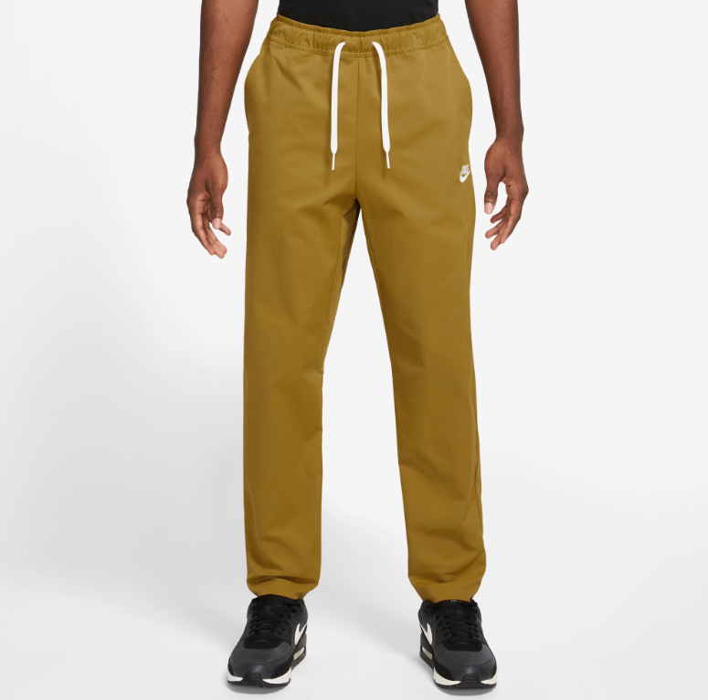 Nike Woven Taper Leg Pants Beige White Mens Sizes S to XXL New DX0623-386