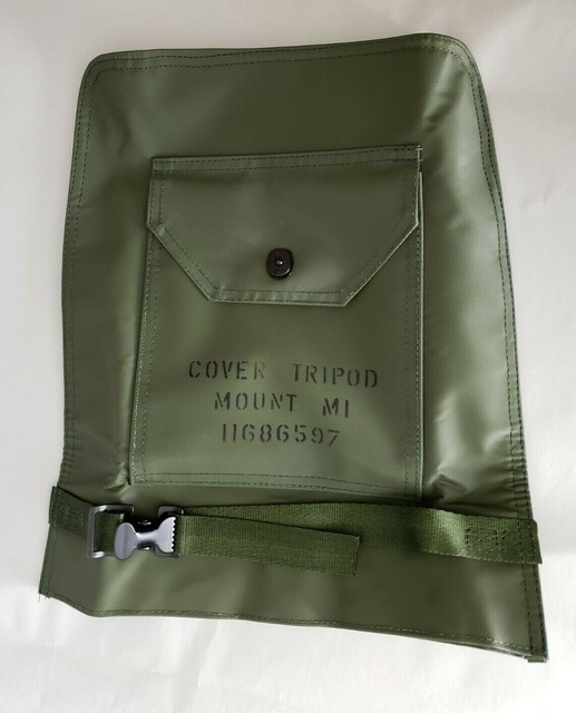 USGI M1 Gun Mount Tripod Cover Vinyl Storage Case 11686597 NSN 100500