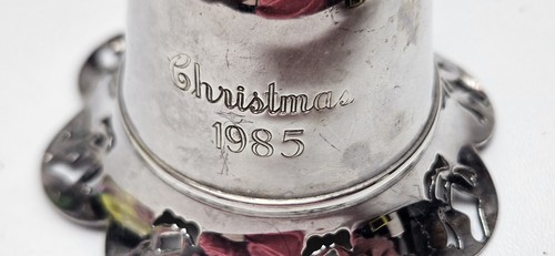 Christmas Silver Bell Mixed Lot Towle Reed Barton Vintage Modern Lot of 5 - Picture 11 of 23