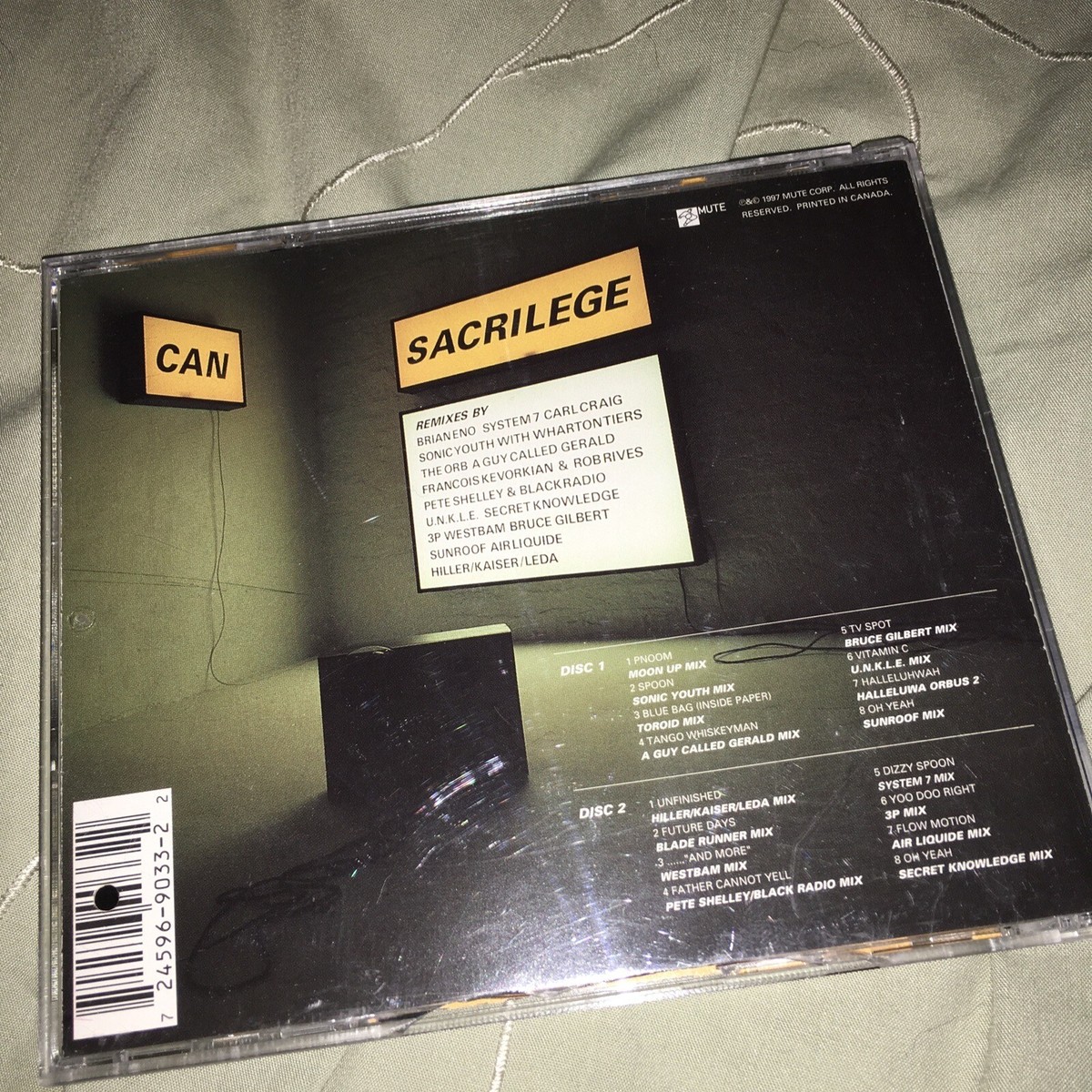 Singles／Sacrilege Remixes　CAN　2タイトル　3CD Can Sacrilege: The Remixes by Can (CD, Aug-2002, Mute