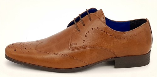 Brogue Leather Formal Shoes Tan | eBay