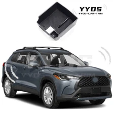 Accessories Central Armrest Storage Box Cover For Toyota Corolla Cross 2022-2023