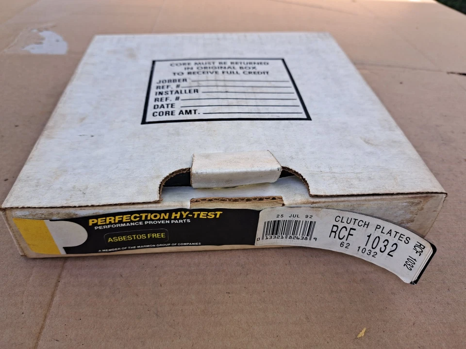 Clutch Friction Disc Remanufactured Perfection RCF1032 Foto 2 de 2