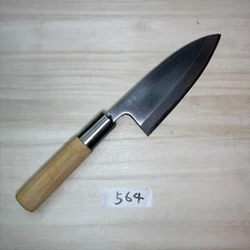 Japanese Kitchen knife, Deba ,#564 , used,  made in Japan 125/240mm, 162g