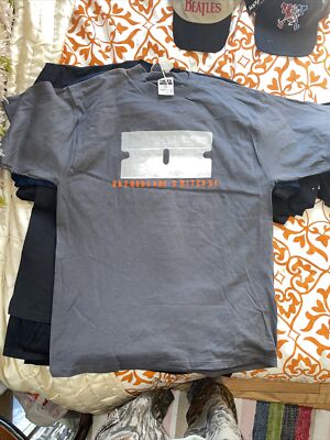 Vintage 90s Bush Razorblade Suitcase Black T Shirt Size XL Band