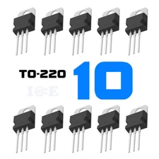 10Pcs IRLZ44N IRLZ44 PBF Power Transistor MOSFET Logic Level N-Channel 0.022OHM