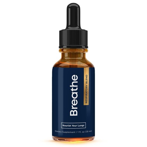 BREATHE 8-IN-1 Mullein Drops For Lungs Detox & Lung Cleanse | Peppermint, Thy.