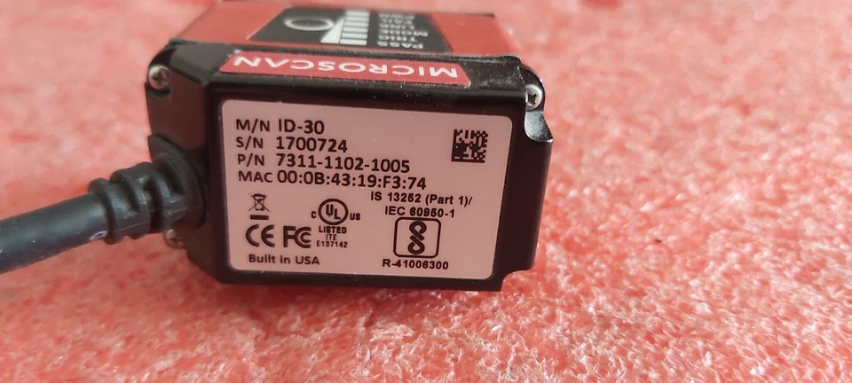 Microscan ID-30 7311-1102-1005 Barcode Scanner UPS Shipping! Make Offers! C-2 - Image 4 of 4