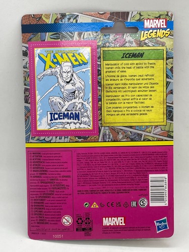 Marvel Legends Retro The Uncanny X-Men Iceman 3.75" Figure - Punched - Imagen 3 de 5