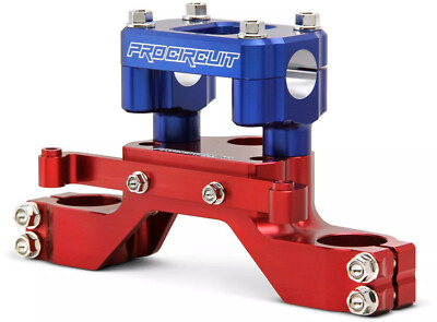 PRO CIRCUIT HONDA CRF110 CRF 110 TRIPLE TOP CLAMP & BAR MOUNT BILLET 2019-2023