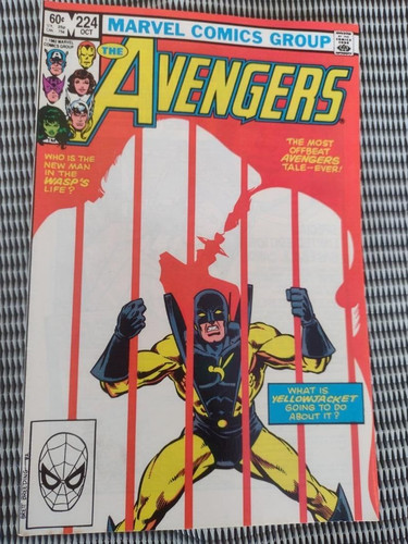 The Avengers #224 (1982) New, never read, stored. Near Mint