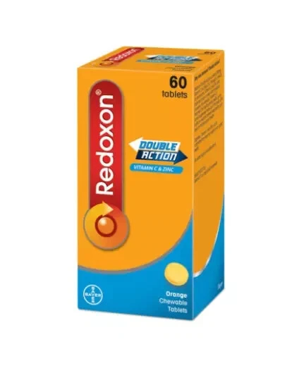 10x BAYER REDOXON Doble Acción Masticable Vitaman C y ZINC 60s x10 ¡ENVÍO GRATUITO! Foto 2 de 3
