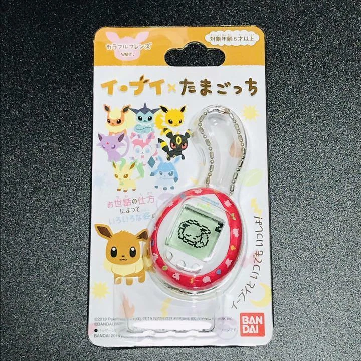 Bandai Pokemon Eevee × Tamagotchi Colorful friends ver. pink