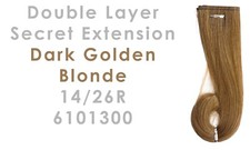 Dark Golden Blonde 14/26R 6101300 Daisy Fuentes Double Layer Secret Extension