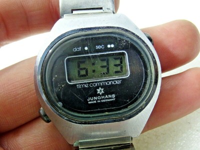 junghans digital watch