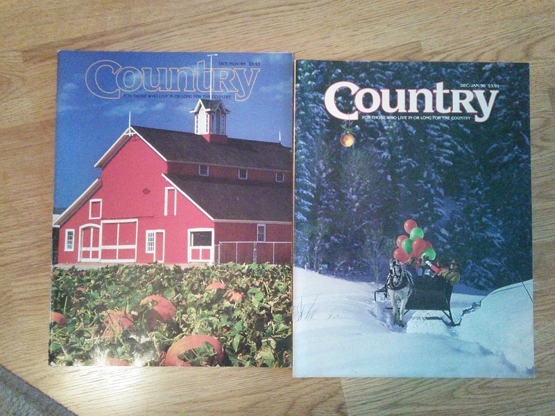 Country Magazine Oct/Nov 1989 & Dec/Jan 1990