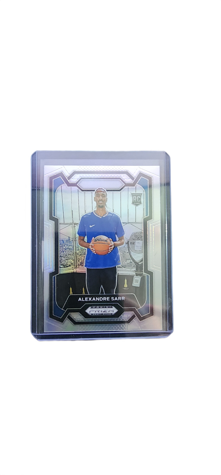 Alexandre Sarr Silver Rookie Card 2024 Prizm Draft Picks #52